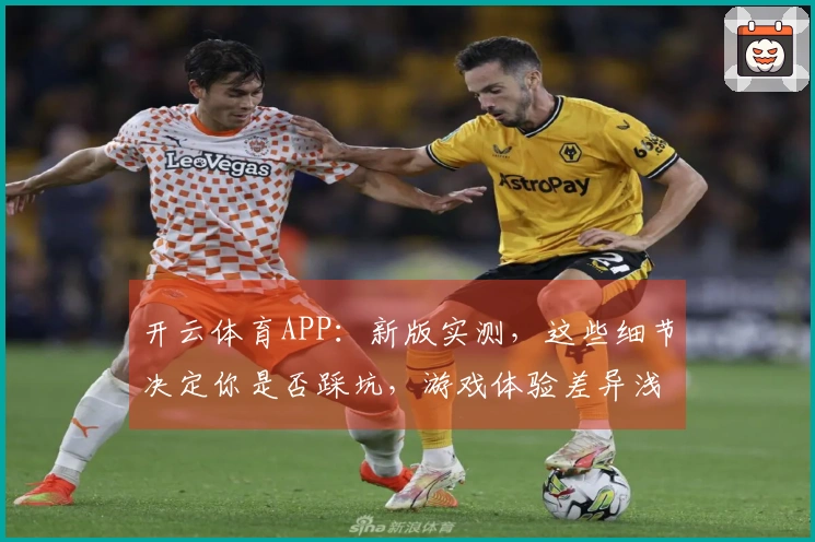 开云体育APP：新版实测，这些细节决定你是否踩坑，游戏体验差异浅析